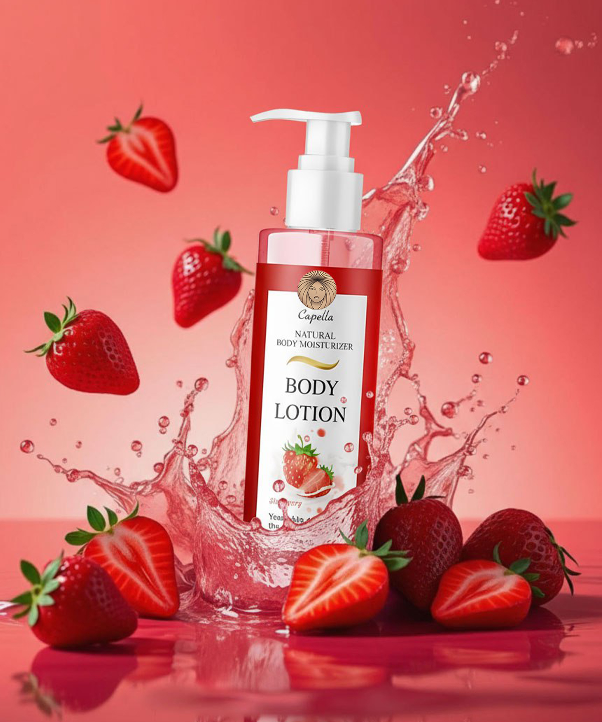 BODY LOTION - STRAWBERRY